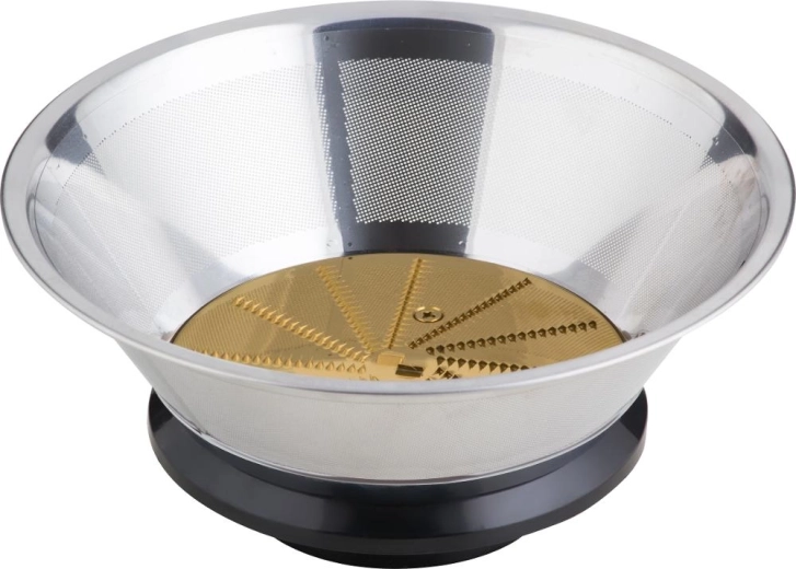 Stainless-steel micro-mesh for efficient juicing