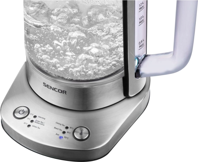 Precise temperature for every type of tea