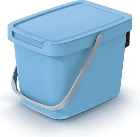 Koš za odpadke Systema Q Collect 6 l svetlo moder