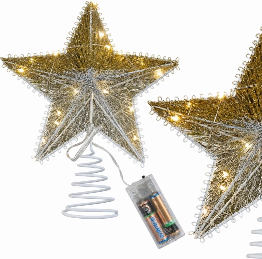 LED Nativity Star for Christmas Tree, 25 cm