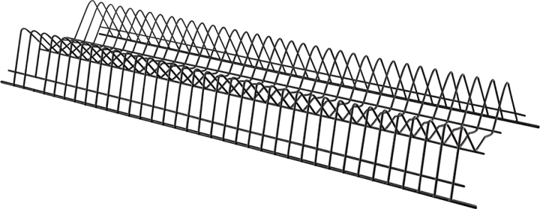 Odcejalnik za kuhinjsko omarico 80 cm, črn, z odcejalnim pladnjem