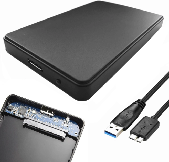 Ohišje za diske HDD/SSD 2,5" USB 3.0 SATA