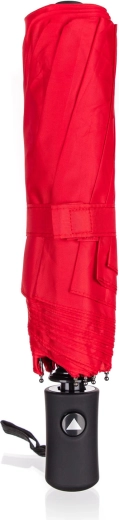 Zložljiv rdeč dežnik 52 cm z avtomatskim odpiranjem