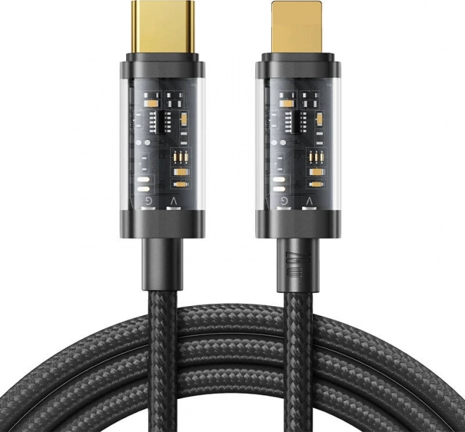 Kabel USB-C na Lightning Joyroom 20W 2m črn
