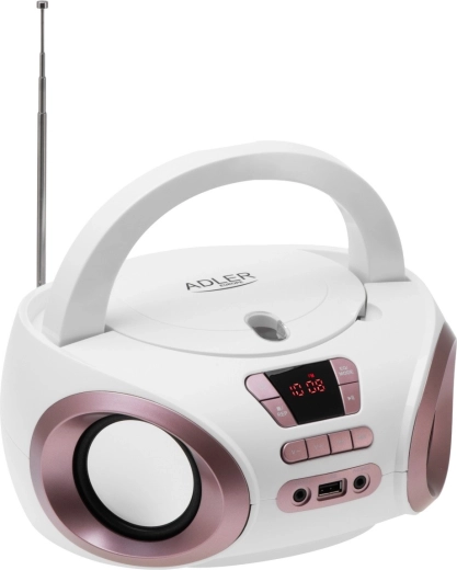 Prenosni boombox s CD in MP3 ADLER AD 1181 bel bakren