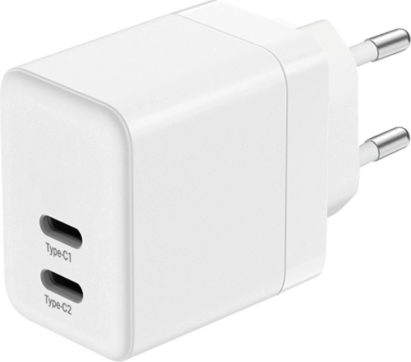 Two USB‑C ports with smart power distribution