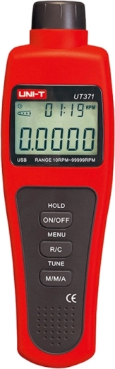 Uni-T UT371 brezkontaktni laserski tahometer