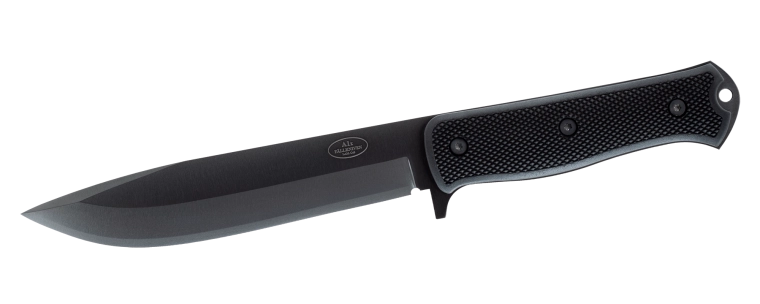 Fällkniven A1XB X‑Series survival knife 16.1 cm, black, Zytel sheath