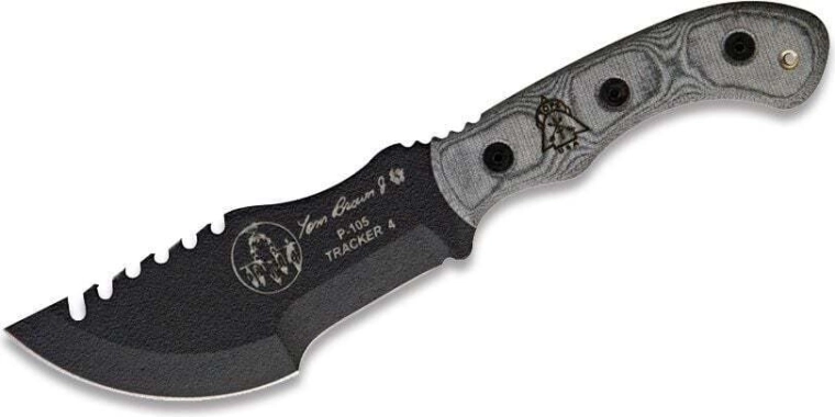Compact tracker blade for outdoor and survival