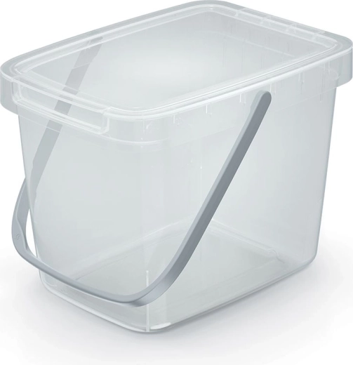 Koš za odpadke Systema Q Collect 6 l prozoren