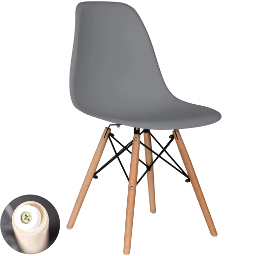 Naravne bukove noge in kovinska ojačitev