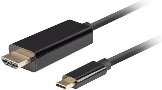 Kabel USB-C na HDMI 1 m 4K 60 Hz črn - 1 kos