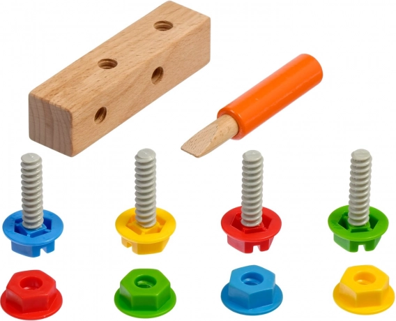Lucy & Leo vijaki in matice – montessori igralni set