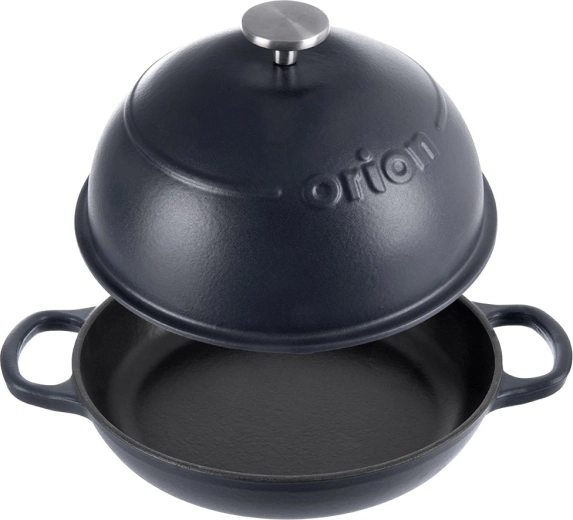 Masivno litoželezo z emajlom za enakomerno toploto