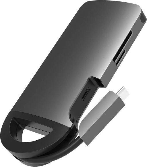 Umax U-Connect večportni adapter Type‑C H7