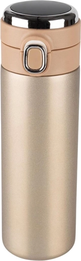 Termo lonček 420 ml z LED zaslonom, zlat