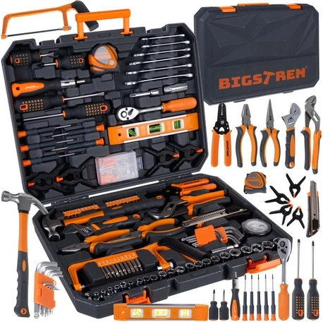 Set orodja BIGSTREN 168 kos v kovčku z ragljo 3/8” 72T