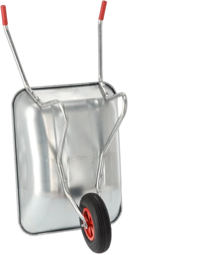 Garden wheelbarrow with a capacity of 120 l