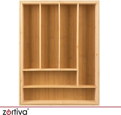 Natural bamboo look and sturdy build