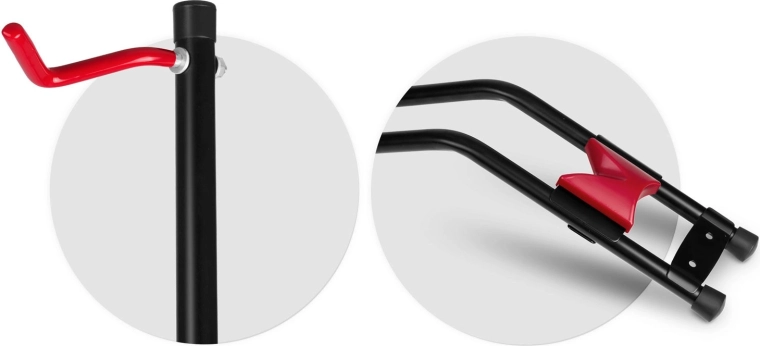 Popolnoma nastavljiva višina in razmik kavljev