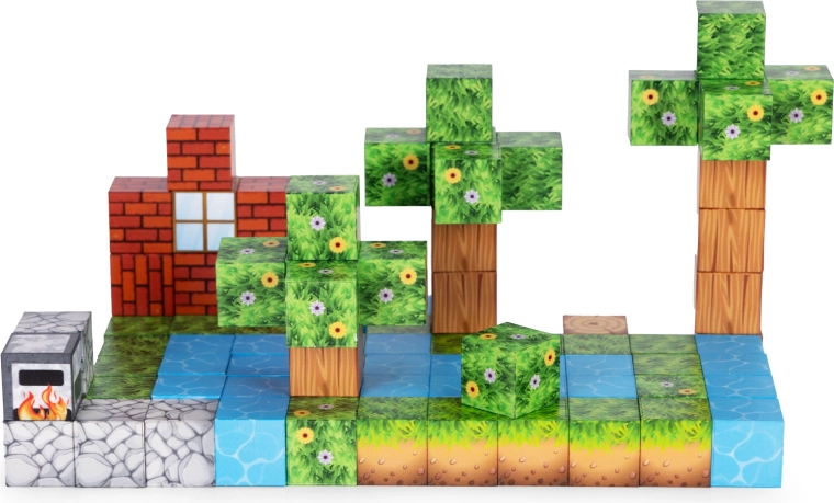 Kreativne voksel pokrajine in zgradbe