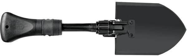 Zložljiva lopatka GERBER Gorge 42 cm, jeklo, črna, etui