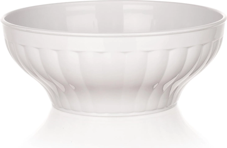 Plastična bela posoda za gnetenje 16 cm