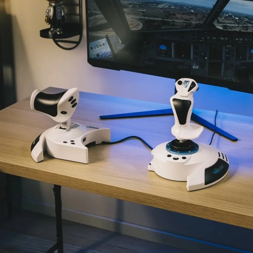Adjust joystick resistance and ergonomics