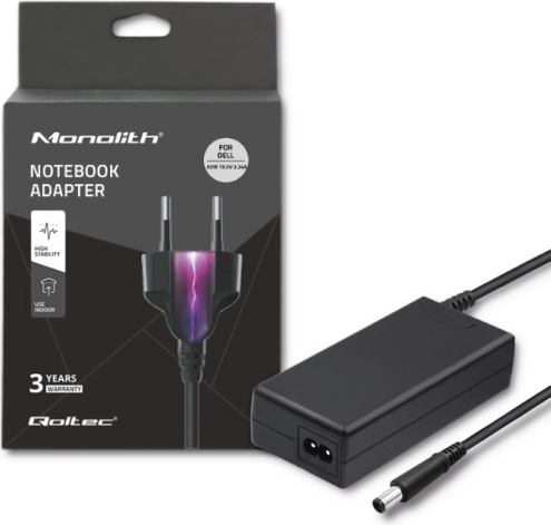 Napajalnik za prenosnik Dell 65W 19.5V 3.34A