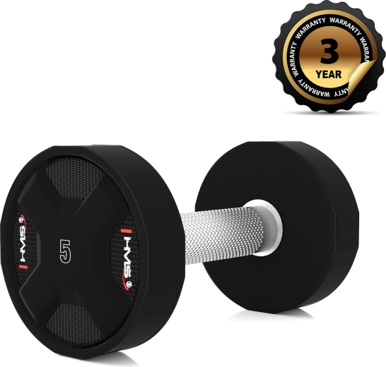 Poliuretanska enoročna utež HMS HPC 5 kg