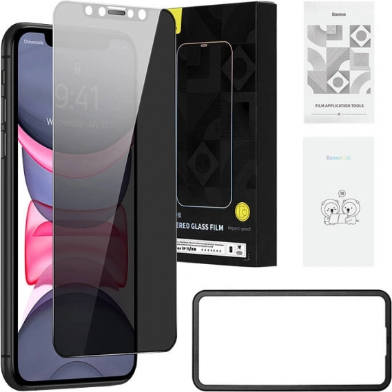 Kaljeno steklo Baseus 0,3 mm za iPhone 11/XR