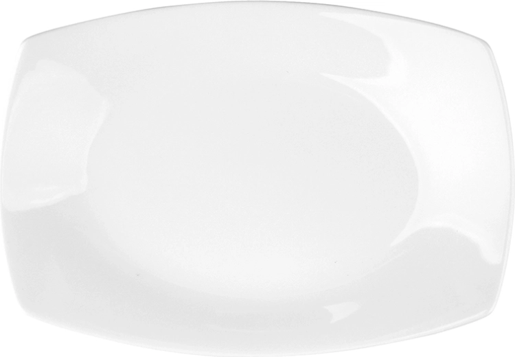 MariaPaula Moderna bel kvadraten servirni pladenj 24 cm