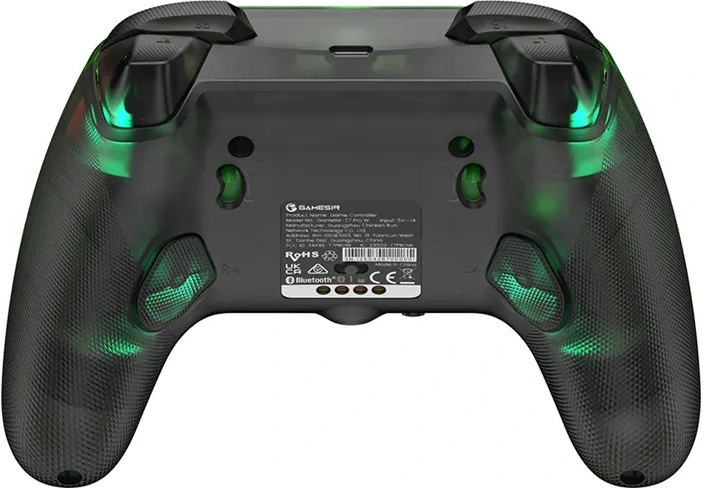 Fast triggers and programmable rear buttons