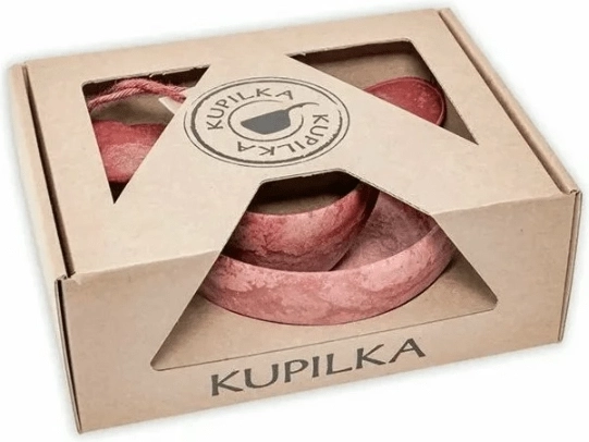 Kupilka Junior komplet za izlete rdeč (skodela, kozarec, spork)