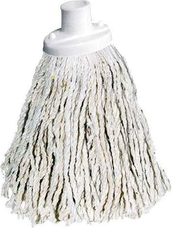 Bombažna zaključna glava za mop MAXI 140 g, grob navoj 21 cm