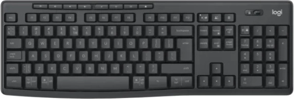 Full-size keyboard for productivity
