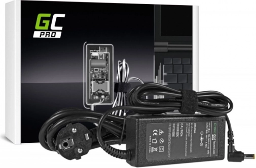 Polnilec GREEN CELL PRO 19V 3,42A 65W za prenosnike Acer (priključek 5,5 × 1,7 mm)