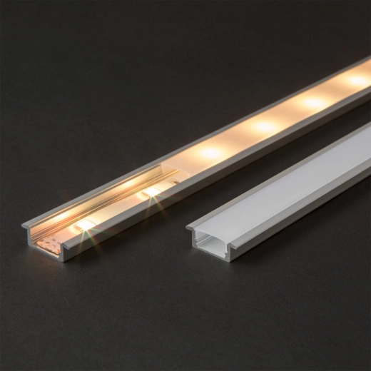 Opalni pokrov za aluminijasti LED-profil 1 m