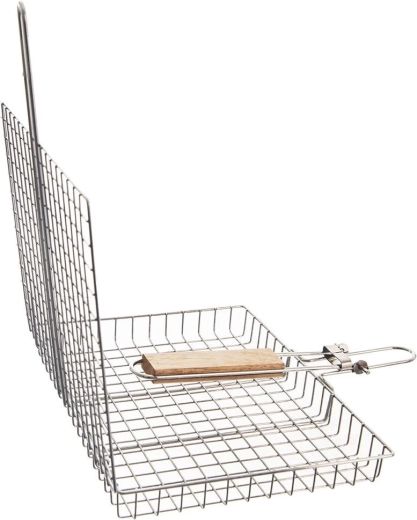 Dolg leseni ročaj za varno pečenje na žaru