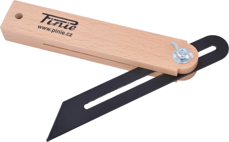 Kotnik za merjenje kotov 350 × 35 × 24 mm