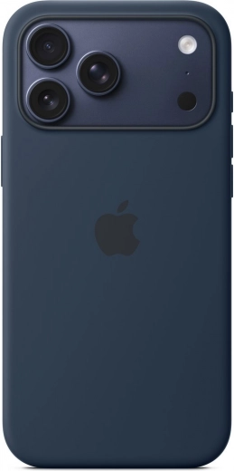 Silikonski ovitek z MagSafe za iPhone 17 Pro Max – Polnoč