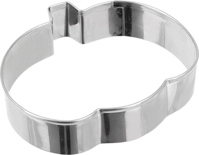 Pumpkin-shaped cookie cutter