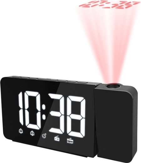 Solight projection clock with FM radio and alarm