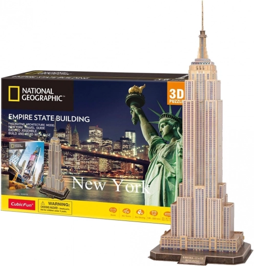 3D Uganka New York Empire State Building