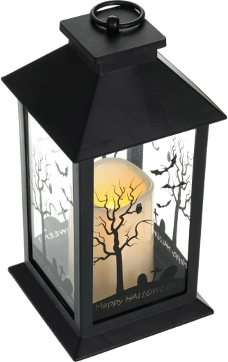 Retlux Black Halloween LED Lantern