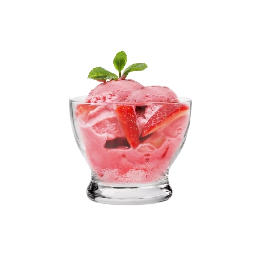 Steklene desertne skodelice Krosno Pure, 260 ml, set 6 kosov