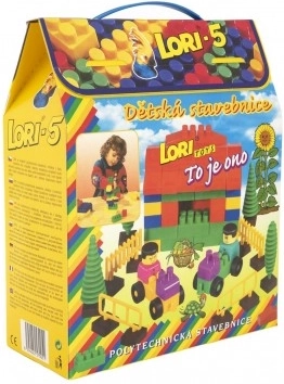 Otroški gradbeni set LORI 5