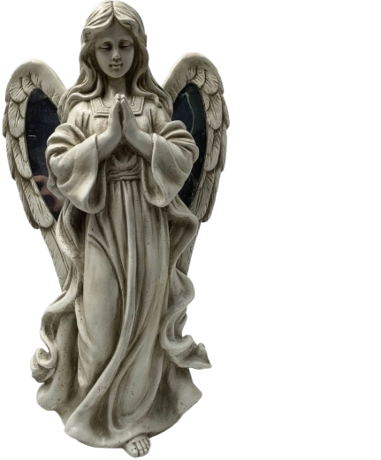 Podrobno izdelana angelska dekoracija