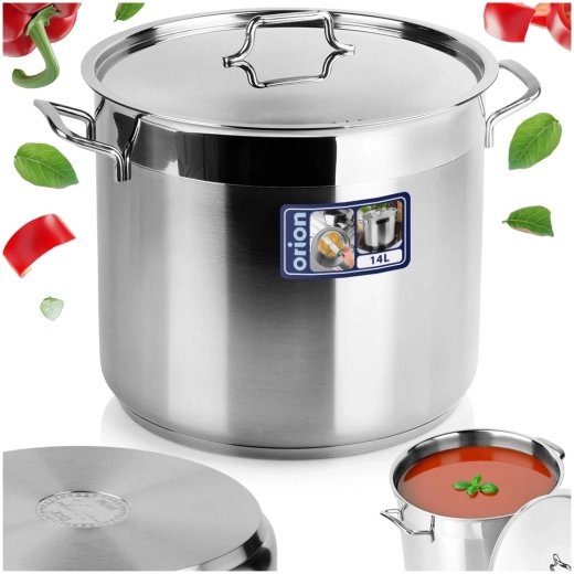 Velik volumen 14 l s praktičnim pokrovom