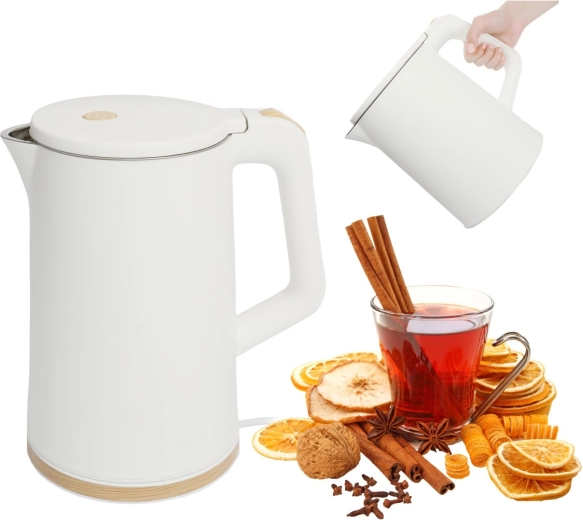 Travel Electric Kettle 1.7 l 1500 W White
